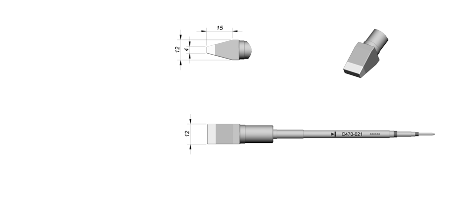 C470021 - Cartridge for T470 Comfort handpiece